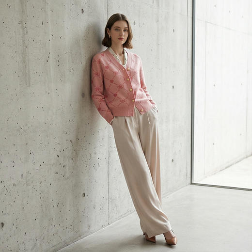 PALUOPO/PLV领女开衫ET23092R-A/约重410g帕罗 商品图2