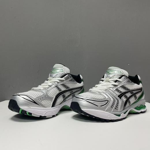 春季特惠💰360 Asics Gel-Kayano 14 缓震保护 运动 网布皮革 低帮跑步鞋 男女同款 商品图5