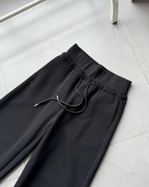 F030465新款休闲运动腰部抽绳设计瑜伽裤便捷百搭中腰阔腿卫裤 商品图5