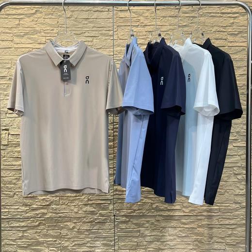 F030457夏新款男士冰丝无痕速干户外抗皱耐磨休闲短袖Polo衫 商品图0