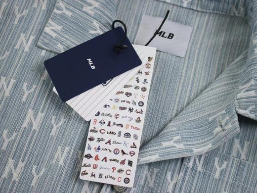 F030419早春新品满印字母水洗牛仔复古宽松版型外套男女同款 商品图12