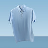 195g 100支丝光长绒棉纯色二级贴胶布领短袖polo衫  ZT-S1201# 商品缩略图4