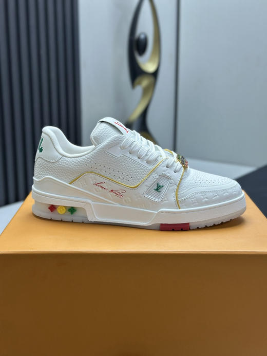 春季特惠💰650 LV 公司级 # 驴牌 Trainer 低帮休闲板鞋 商品图8