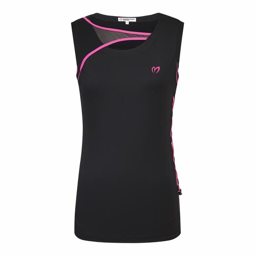 兔耳朵🐰家春夏新款女士无袖上衣来了！🇰🇷原单❗️两个颜色都好好看呀！短版运动活力十足，弹力面料舒适透气，侧边弹力穿绳设计别致新颖，无论是单穿叠穿还是搭配短裙都能轻松穿出时髦感! 商品图4