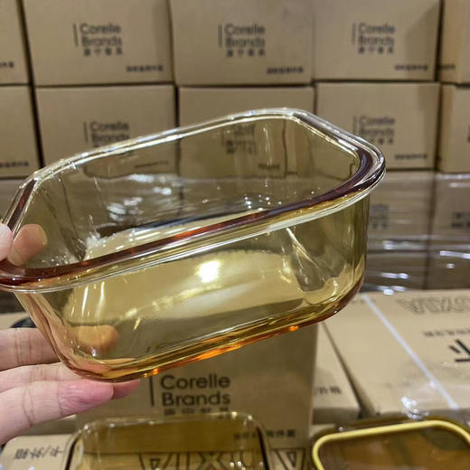 康宁琥珀色保鲜盒件套高硼硅玻璃2 商品图3