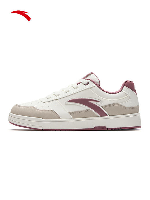 安踏百川丨经典平底板鞋女2026夏季新款小白鞋运动鞋122628015 商品图2