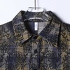 26CS40SDSA男士秋冬新款痞帅男装潮牌扎染植物花卉设计翻领长袖衬衫百搭 商品缩略图2