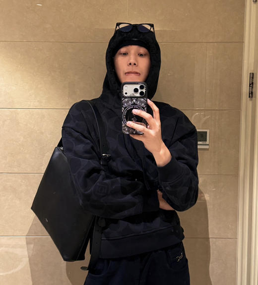 26新款正品蔻驰✖️CLOT联名 男女款老花连帽卫衣30403 商品图9