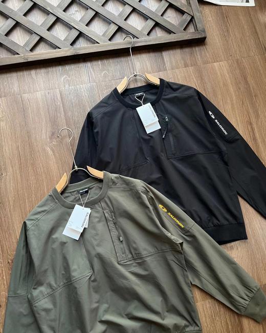 F0304104男款春夏休闲透气潮流圆领百搭宽松版型藏肉显腿长卫衣 商品图3