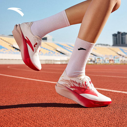 安踏C202 G9 2丨马拉松竞速跑鞋女缓震回弹碳板跑鞋122615573 商品图0