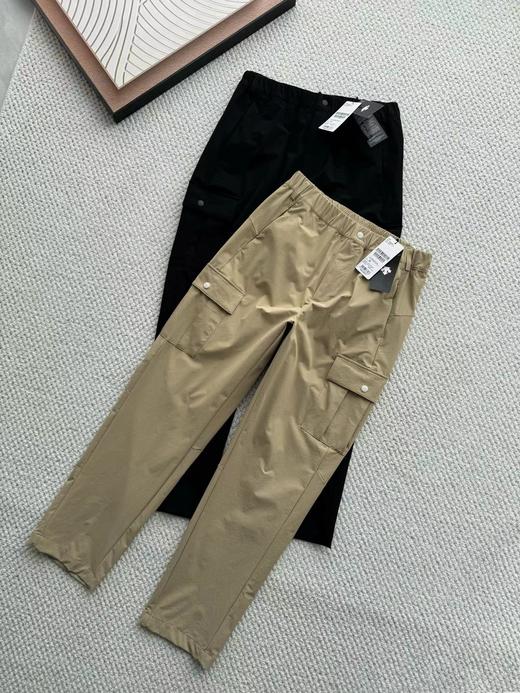 F030448男士防泼水梭织立体剪裁多裁片拼接运动长裤 商品图0