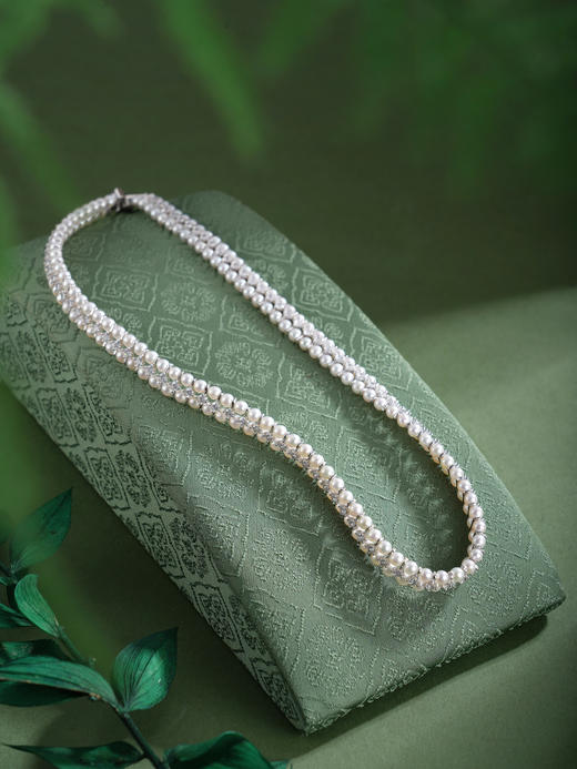 子佩集【一生所爱】珍珠惜王妃项链【QJXL001】双排2602 商品图5