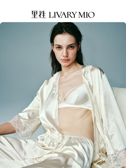 【蔡文静同款】里性 LIVARY MIO 念念 memory 蕾丝系带式可外穿女家居服套装 商品图4