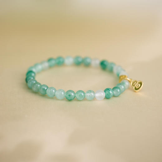 「 烟波叠翠 」非洲翠大吉手链 商品图4