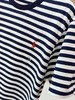 RL拉夫夏季圆领海军条纹刺绣小马短袖T恤男女同款 商品缩略图3