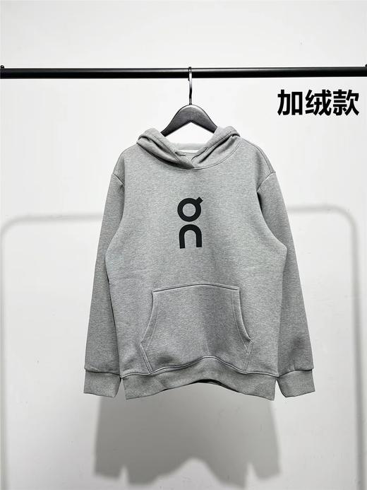 F0304123加绒款新型奥粒绒速干弹力面料胸前大标日常百搭连帽卫衣 商品图2
