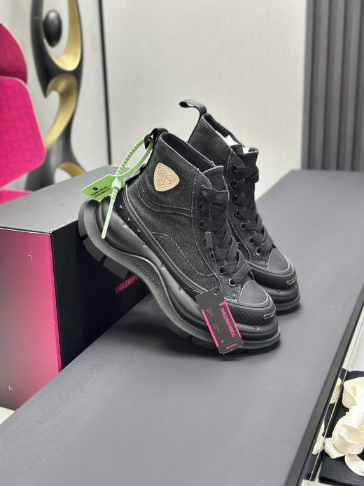 春季特惠💰450 新款厚底高帮 # SMILEREPUBLIC 厚底帆布鞋系列 商品图3