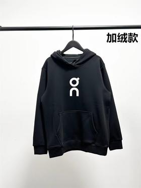 F0304123加绒款新型奥粒绒速干弹力面料胸前大标日常百搭连帽卫衣