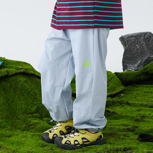 【Vonbonkids  山系户外双线格锦纶防泼水经典款拼接长裤K07X26027款】🔥春季新款双线格锦纶防泼水拼接长裤，娃放肆撒欢完全不怕脏湿💦  商品图7