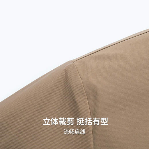 【易打理】圣得西翻领休闲夹克外套男款2026新款春季简约工装上衣 商品图7