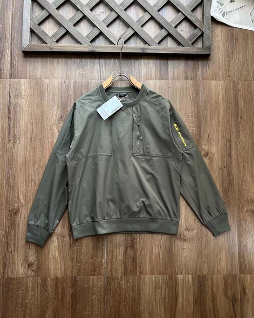 F0304104男款春夏休闲透气潮流圆领百搭宽松版型藏肉显腿长卫衣 商品图8