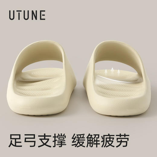 老米优品🎈情侣款！《优调 水漾漏水浴室拖鞋》快速排水不积水！ 洗澡卫生间防滑防臭家居室内eva凉拖鞋 UXT1518 商品图5