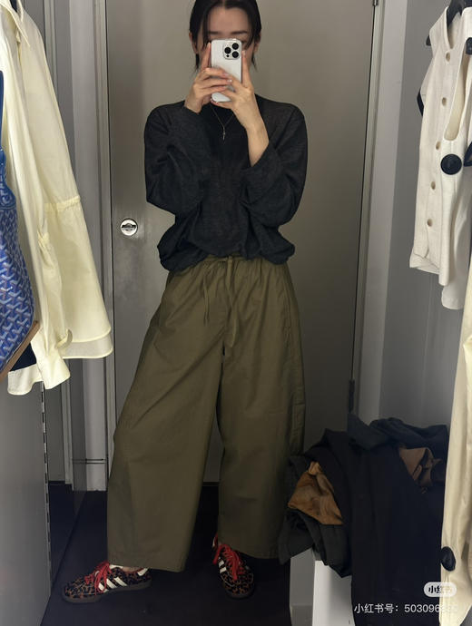 原单拉夫*小马2026早春弯刀休闲裤哈伦裤030202 商品图0