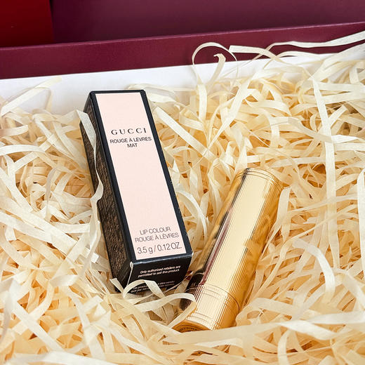 【GUCCI 金管哑光口红】送礼必备 口红礼盒（礼盒款） 商品图6