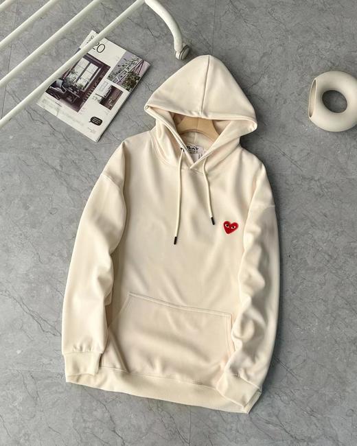 F030492春款纯色基础简约百搭潮流精品针织毛圈连帽卫衣 商品图6