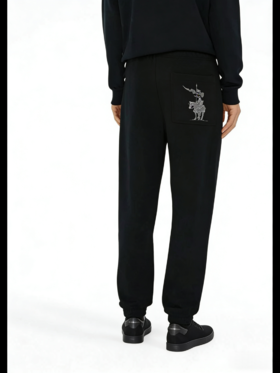 26新款 B.B.R盾牌徽标斩马印花装饰棉质慢跑裤 WK866