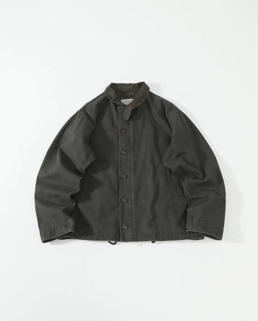 F030444三色齐发灯芯绒领拉链复古舒适工装甲板服外套夹克 商品图2