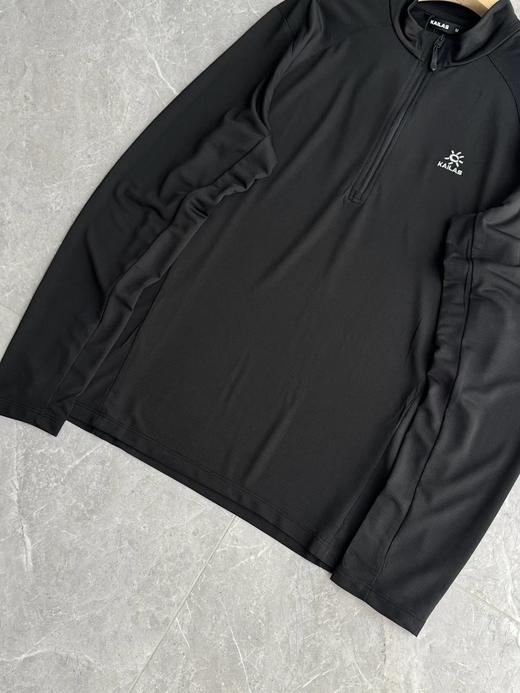 F030485春款半开功能长袖T恤速干透气吸湿排汗轻量打底衫 商品图13