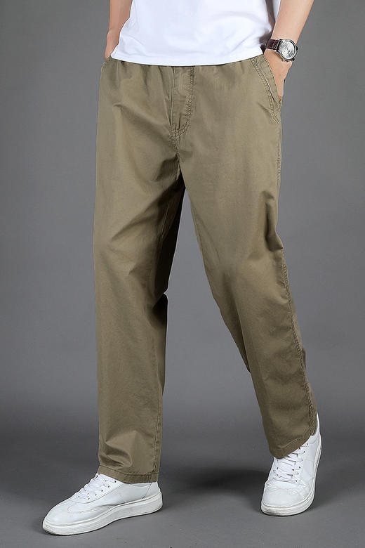 100%新疆天然棉抗皱免烫休闲裤（多色） 商品图4