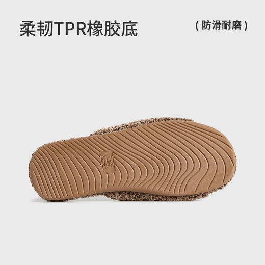 朴西焕云摇粒绒高级感拖鞋女春夏防滑静音四季拖居家 商品图4