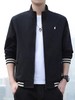 F030402简约大气男女胸前刺绣logo休闲立领有型显瘦夹克外套 商品缩略图8
