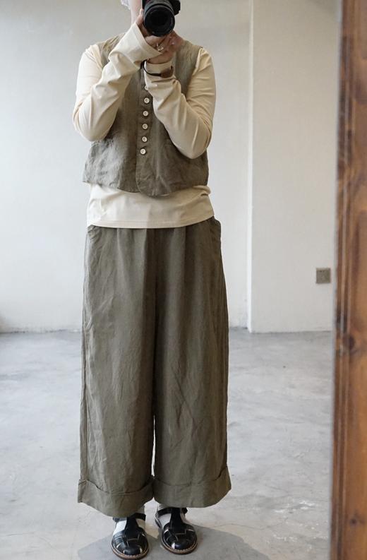 Atelier d'antan多纽扣马甲背心 商品图3