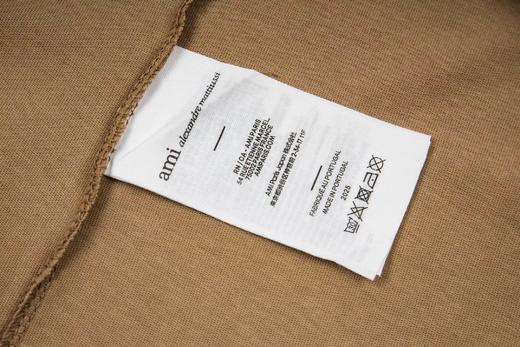 F030424马年限定针织刺绣爱心圆领高品质舒适百搭情侣短袖T恤 商品图10