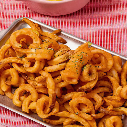 蓝威斯顿冷冻薯圈卷卷薯扭扭薯条西餐厅商用油炸小吃半成品J0010 商品图6