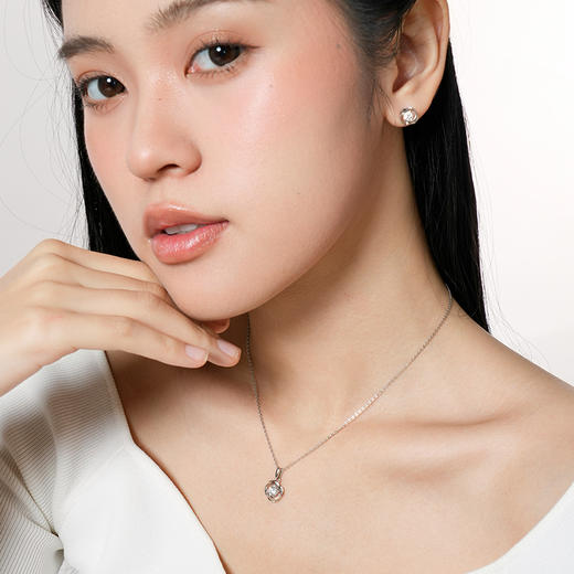 KADER卡蒂罗 四叶草项链 S925/S999纯银女锁骨链ins女士吊坠小众品牌 商品图9