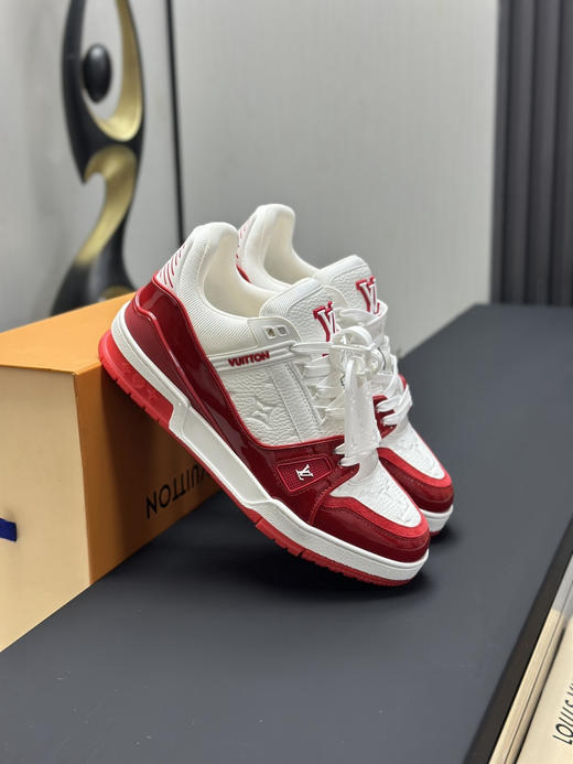 春季特惠💰650 LV 公司级 # 驴牌 Trainer 低帮休闲板鞋 商品图3