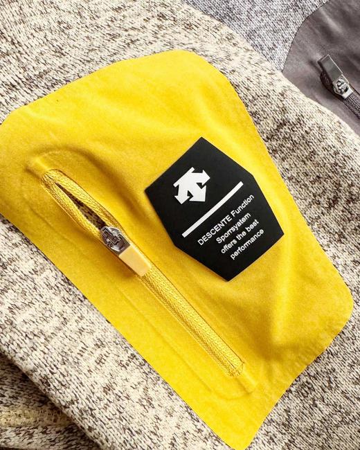 F0304118百搭针织立领抓绒保暖运动风连帽防风透气夹克外套 商品图8