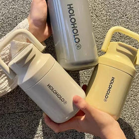 holoholo溜溜茶茶水分离保温杯LLC-04-400ml (白茶）