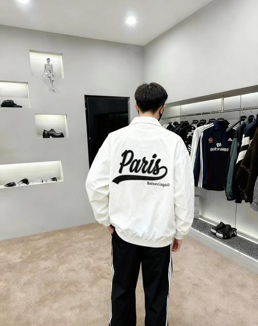 F0304126男女日常超宽松小高立领下摆松紧束腰设计网布冲锋衣外套 商品图9