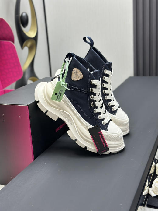 春季特惠💰450 新款厚底高帮 # SMILEREPUBLIC 厚底帆布鞋系列 商品图3