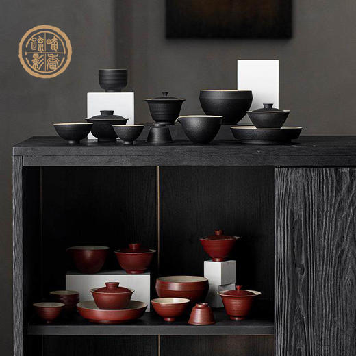 暗香疏影/老岩泥手拉胚诧寂风纯手工粗陶功夫茶具 商品图1