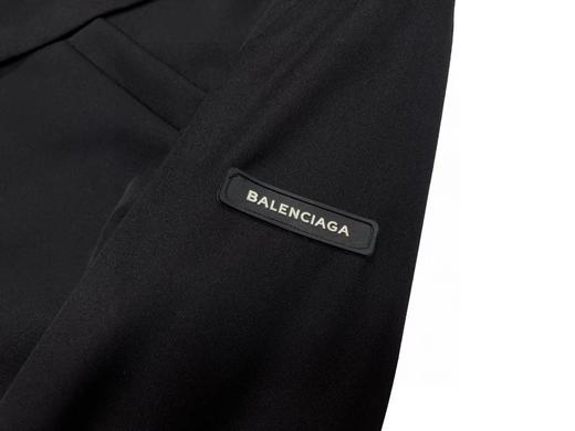 F030420虞书欣同款Logo小皮标黑色休闲简约大方西装外套 商品图12