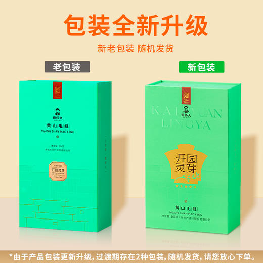 【2026新茶上市】】谢裕大明前黄山毛峰开园灵芽100g装安徽茶叶绿茶新茶 商品图2
