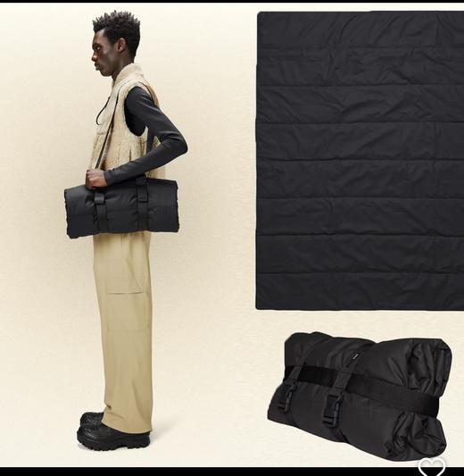 丹麦Rains多功能夹棉户外毯子blanket 商品图7