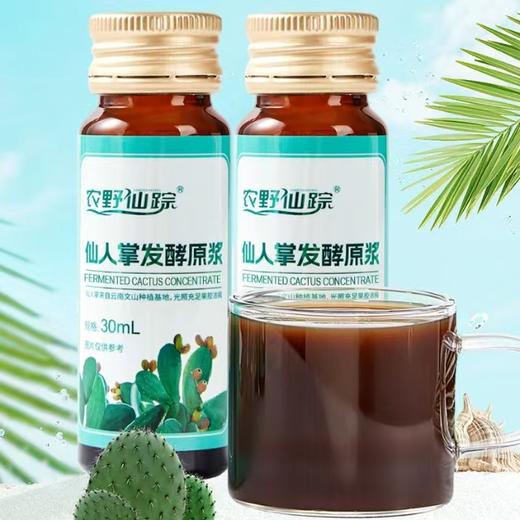 【甄选】仙人掌发酵原浆精选云南文山仙人掌健康美味果胶浓郁270ml一盒（30ml*7瓶） 商品图3