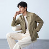 【印花工装茄克】柒牌男装2026春季新款几何印花翻领休闲商务夹克 130K70150 商品缩略图1